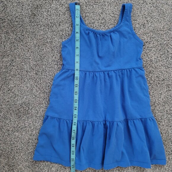 Girls Old Navy Blue Tank Dress XS - size 5, Pre-owned In Nice Condition! - Picture 6 of 10